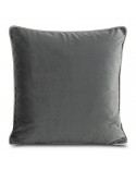Poszewka velvet 45x45 Melia stalowa Eurofirany 