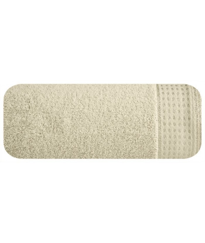 Ręcznik bawełna Luna 70x140 beżowy