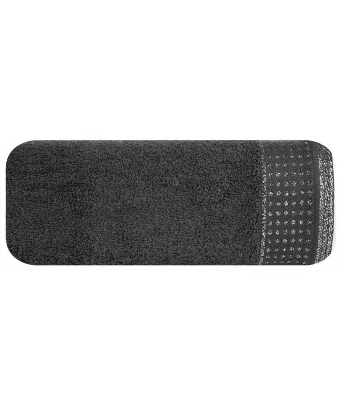 Ręcznik bawełna Luna 50x90 czarny