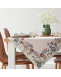 Obrus 100x100 Cho 1242 naturalny Eurofirany
