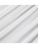 Prześcieradło wysokie elastan 200x220x30 z gumką białe Eurofirany