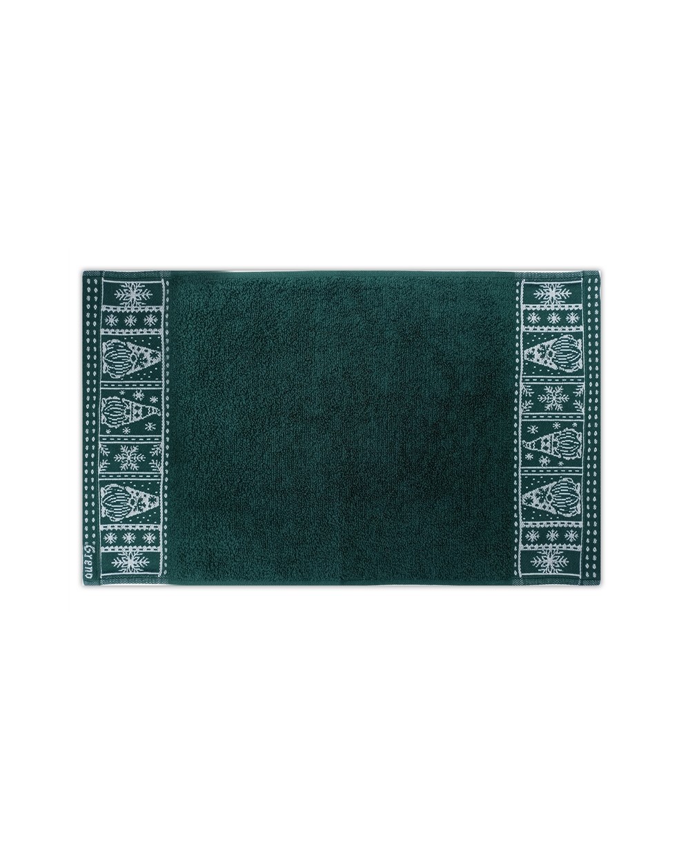 Ręcznik bawełna 30x50 Skrzaty zielony Greno