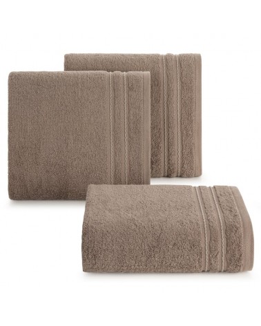 Ręcznik bawełna 70x140 Emina brązowy Eurofirany 