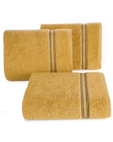Ręcznik bawełna 30x50 Filon musztardowy Eurofirany 