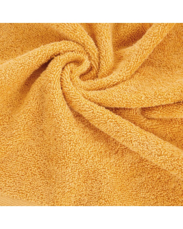 Ręcznik bawełna 16x21 Gładki 2 musztardowy Eurofirany 