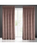Zasłona velvet 140x270 Air pudrowa Eurofirany 