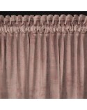 Zasłona velvet 140x270 Air pudrowa Eurofirany 