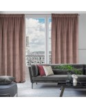 Zasłona velvet 140x270 Air pudrowa Eurofirany 