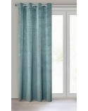 Zasłona velvet 140x250 Aluvia ciemnoturkusowa Eurofirany 