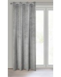 Zasłona velvet 140x250 Aluvia stalowa Eurofirany 