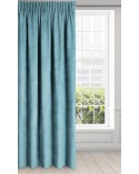 Zasłona velvet 140x250 Amaya ciemnomiętowa Eurofirany 
