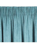 Zasłona velvet 140x250 Amaya ciemnomiętowa Eurofirany 