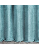 Zasłona velvet 140x250 Amaya ciemnomiętowa Eurofirany 