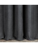 Zasłona velvet 140x250 Amaya czarna Eurofirany 