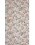 Zasłona płócienna 140x250 Demi naturalna/różowa Eurofirany
