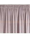 Zasłona velvet 140x270 Jovita różowa Eurofirany 