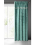 Zasłona velvet 140x270 Jovita zielona Eurofirany 