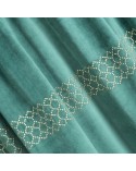 Zasłona velvet 140x270 Jovita zielona Eurofirany 