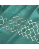 Zasłona velvet 140x270 Jovita zielona Eurofirany 
