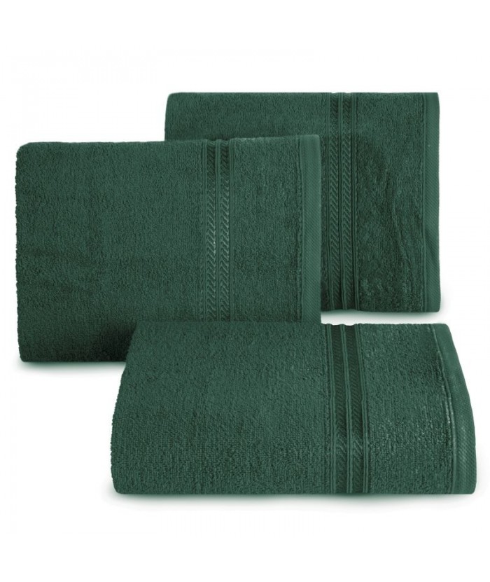 Ręcznik bawełna Lori 70x140 ciemnozielony
