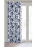 Firana 140x250 Malibu biała/srebrna Eurofirany 