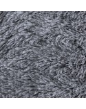 Pościel futrzana 160x200 + 2x70x80 Tiffany srebrna Eurofirany 