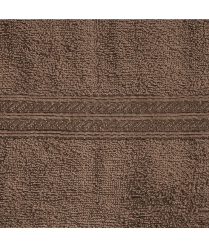 Ręcznik bawełna Lori 70x140 brązowy Eurofirany Ręcznik bawełna Lori 70x140 brązowy