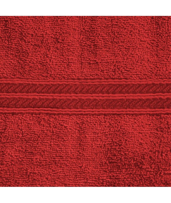 Ręcznik bawełna Lori 70x140 czerwony Eurofirany Ręcznik bawełna Lori 70x140 czerwony