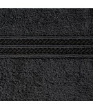 Ręcznik bawełna Lori 70x140 czarny