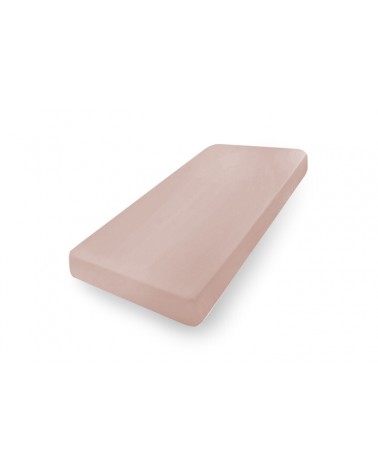 Prześcieradło bawełna jersey 90x200x20 z gumką kakao Classic Matex