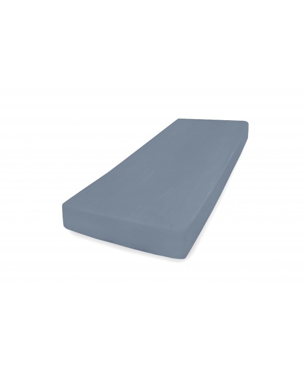Prześcieradło bawełna jersey 180x200x20 z gumką szare Classic Matex Prześcieradło bawełna jersey 180x200x20 z gumką szare Classic Matex