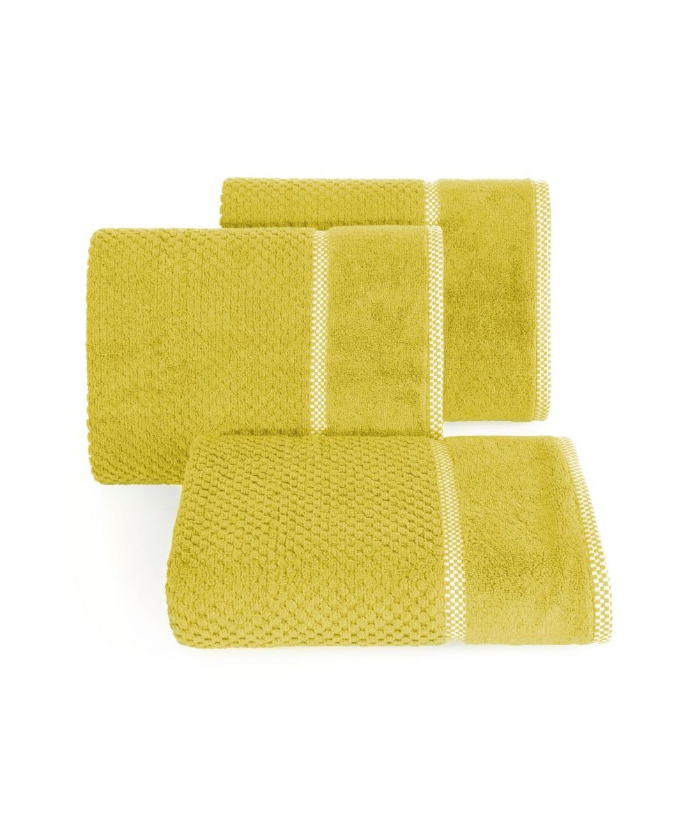 Ręcznik bawełna Caleb 70x140 musztardowy