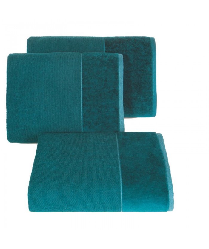 Ręcznik bawełna Lucy 70x140 ciemnoturkusowy