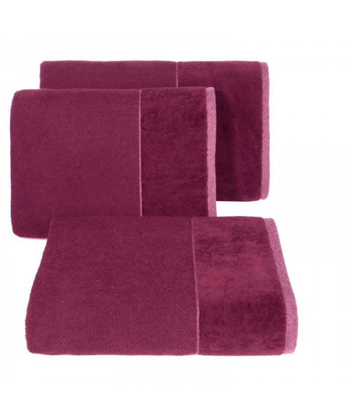 Ręcznik bawełna Lucy 50x90 amarantowy