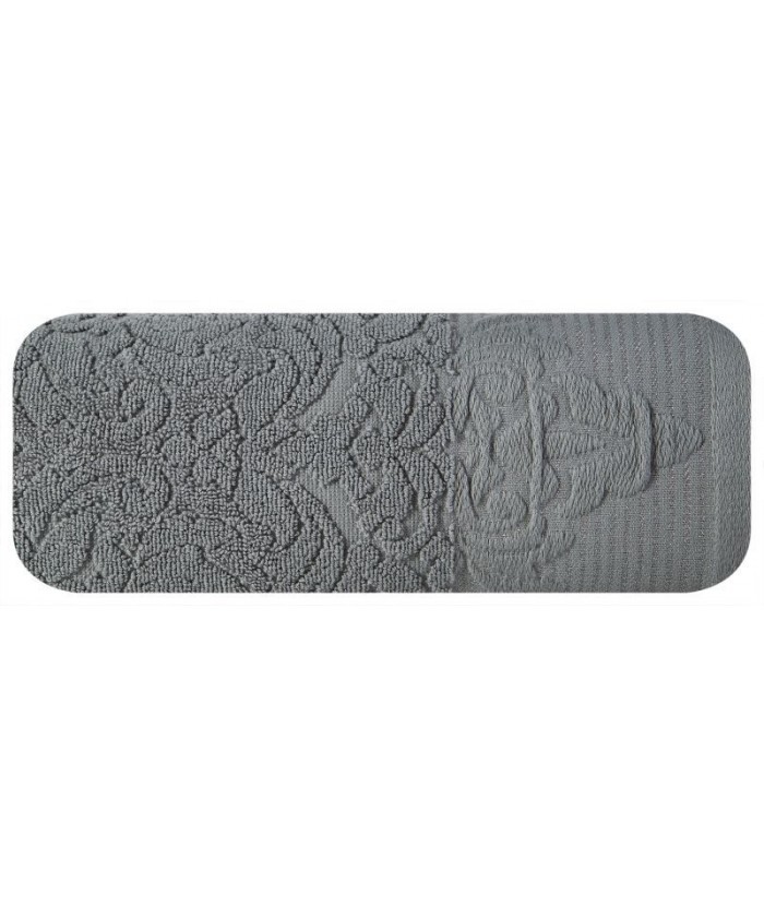 Ręcznik bawełna Moka 50x90 srebrny