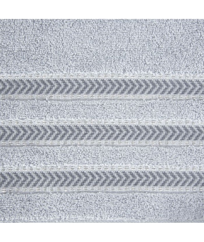Ręcznik bawełna Musa 70x140 srebrny Eurofirany Ręcznik bawełna Musa 70x140 srebrny