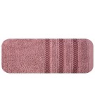 Ręcznik bawełna Musa 70x140 ciemnoliliowy