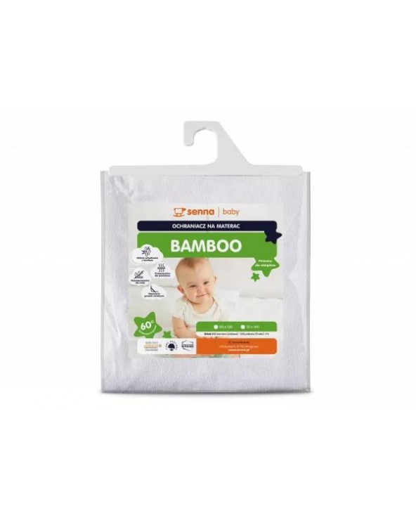 Ochraniacz wodoodporny 70x140 bambusowy oddychający Bamboo Inter Widex Ochraniacz wodoodporny 70x140 bambusowy oddychający Bamboo Inter Widex