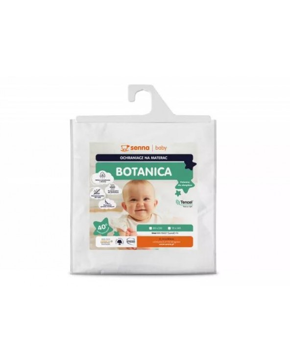 Ochraniacz wodoodporny 60x120 tencel oddychający Botanica Inter Widex Ochraniacz wodoodporny 60x120 tencel oddychający Botanica Inter Widex