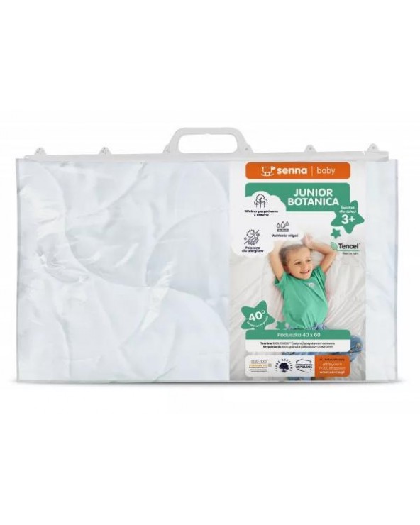 Poduszka 40x60 tencel antybakteryjna pikowana Junior Botanica Inter Widex Poduszka 40x60 tencel antybakteryjna pikowana Junior Botanica Inter Widex
