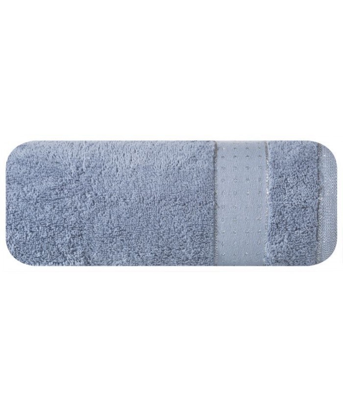 Ręcznik bawełna Beth 70x140 niebieski Eurofirany Ręcznik bawełna Beth 70x140 niebieski