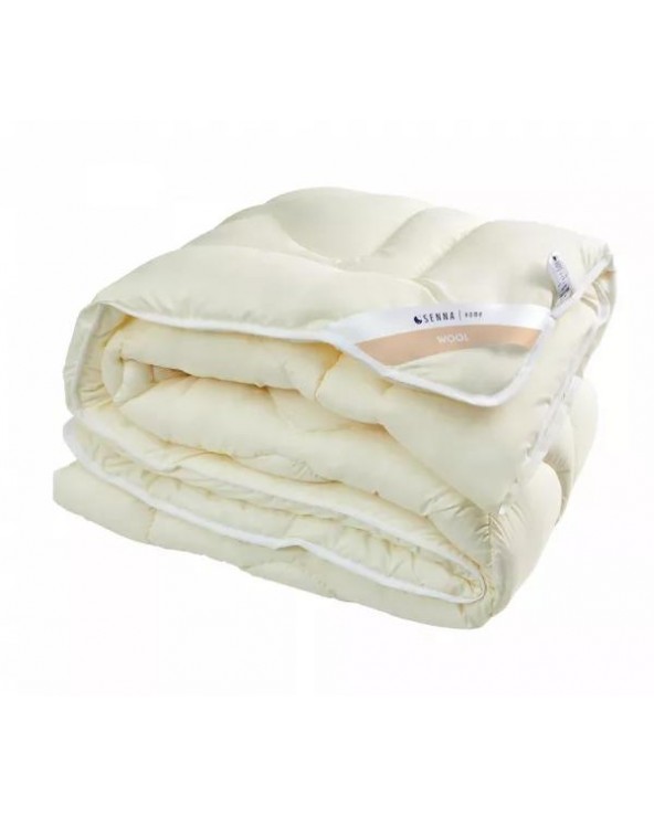 Kołdra 135x200 wełna z merynosów całoroczna kremowa Merino Inter Widex Kołdra 135x200 wełna z merynosów całoroczna kremowa Merino Inter Widex