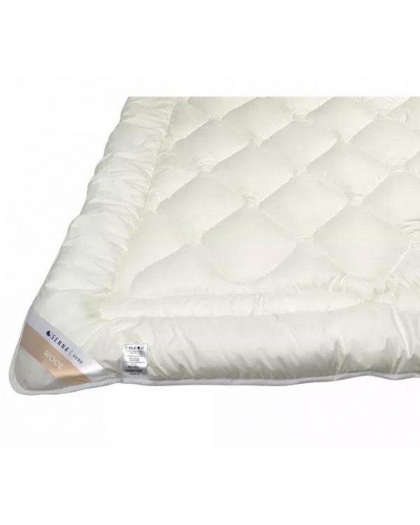 Kołdra 200x220 wełna z merynosów całoroczna kremowa Merino Inter Widex Kołdra 200x220 wełna z merynosów całoroczna kremowa Merino Inter Widex
