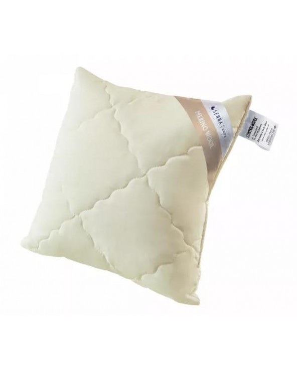 Poduszka 40x40 wełna z merynosów regulowana kremowa Merino Inter Widex Poduszka 40x40 wełna z merynosów regulowana kremowa Merino Inter Widex
