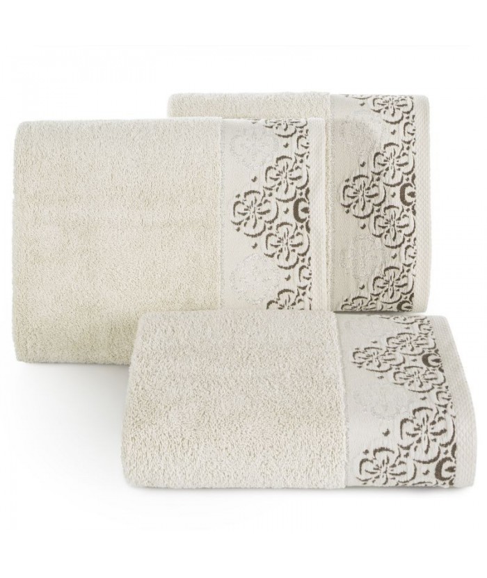 Ręcznik bawełna Iwona 70x140 beżowy