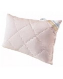 Poduszka 50x60 wełna z merynosów regulowana różowa Merino Inter Widex
