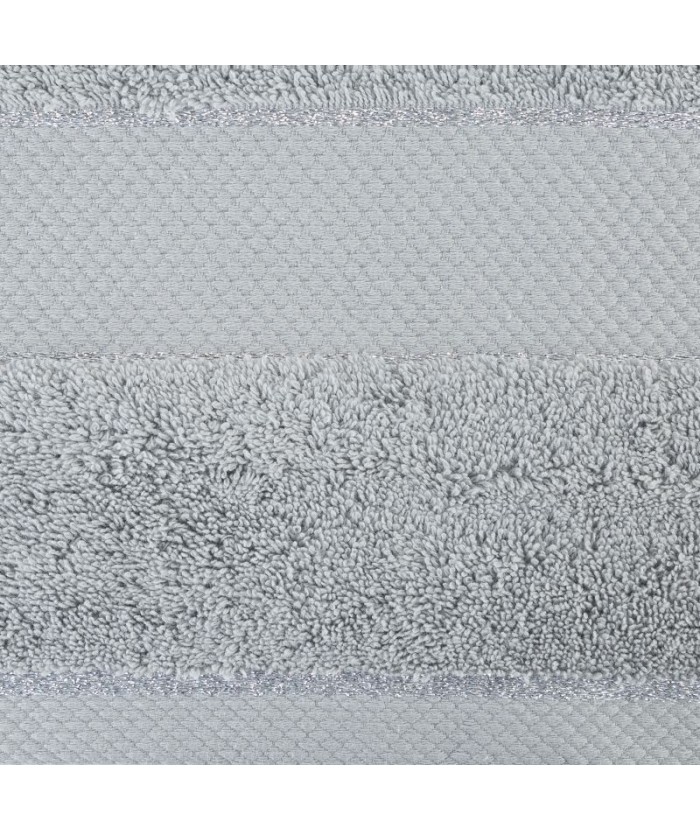 Ręcznik bawełna Kali 50x90 srebrny Eurofirany Ręcznik bawełna Kali 50x90 srebrny