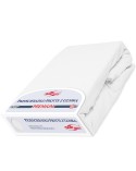 Prześcieradło bawełna frotte Premium 90x200x20 z gumką białe Darymex
