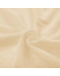 Prześcieradło bawełna frotte Premium 120x200x20 z gumką jasnobeżowe Darymex