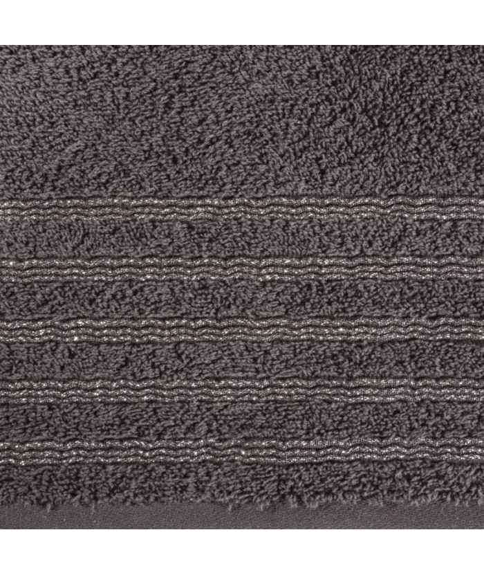 Ręcznik bawełna Paula 70x140 stalowy Eurofirany Ręcznik bawełna Paula 70x140 stalowy
